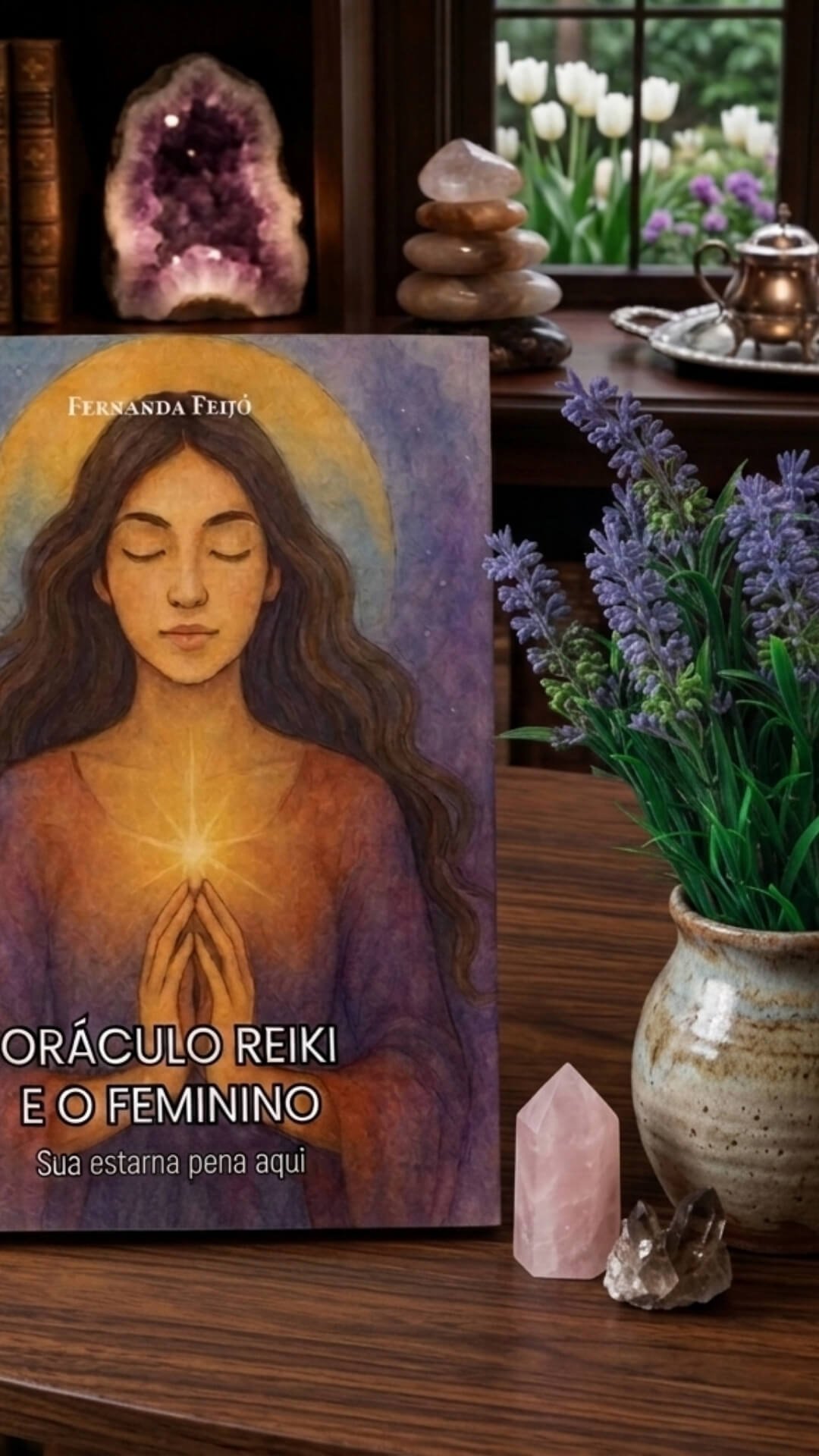 Livro Oráculo Reiki e Feminino