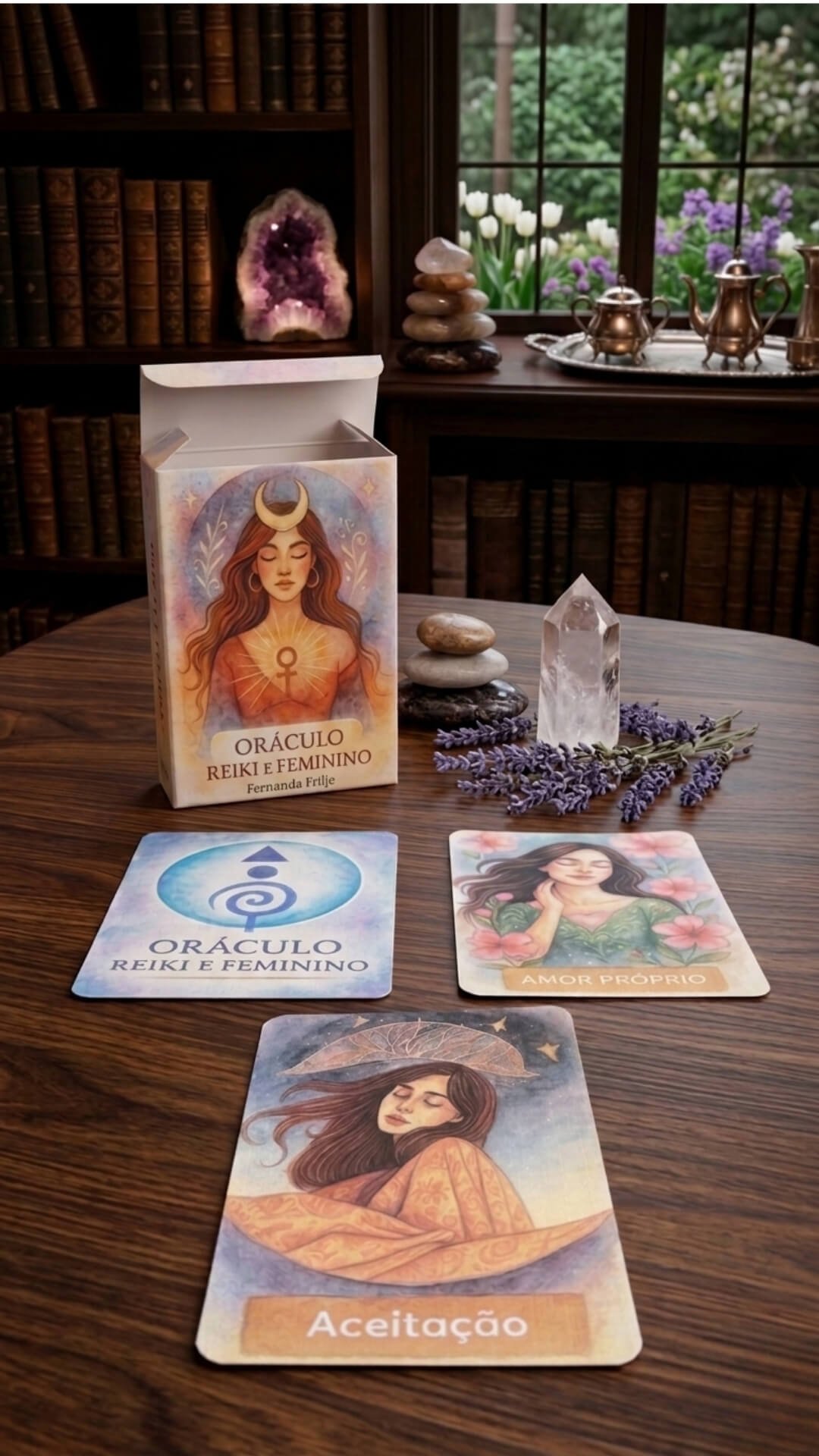 Oráculo Reiki e Feminino Cartas